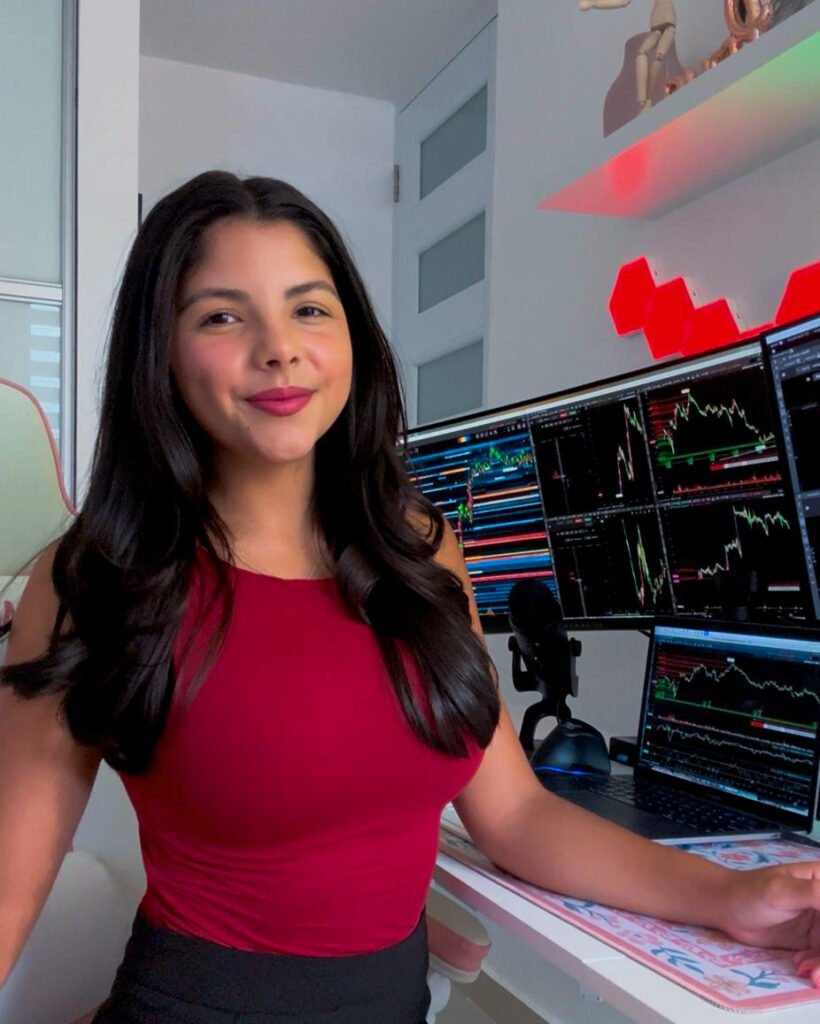 Damaris, full time options day trader and mentor